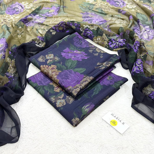 Maria B's  designed 3 Piece Lawn Suit.