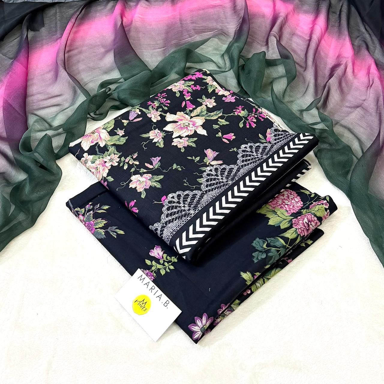 Maria B's  designed 3 Piece Lawn Suit.